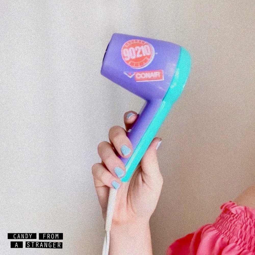 Vintage 90's Beverly Hills 90210 small Hair Dryer